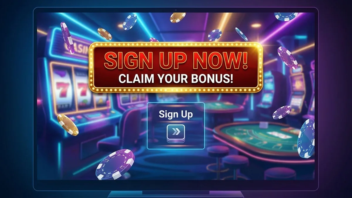 Inscription avec bonus